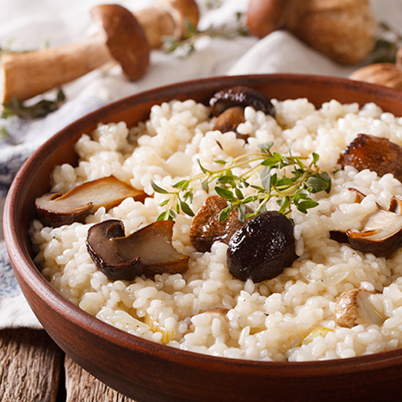 Soirée risotto à la truffe